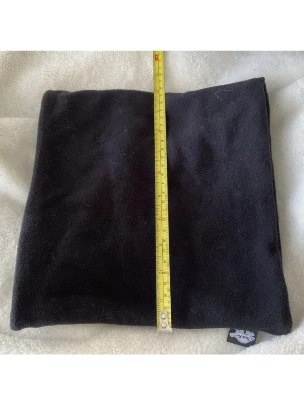 Turtle Fur Original Fleece Neck Warmer Gaiter Black Winter Ski Scarf One Size